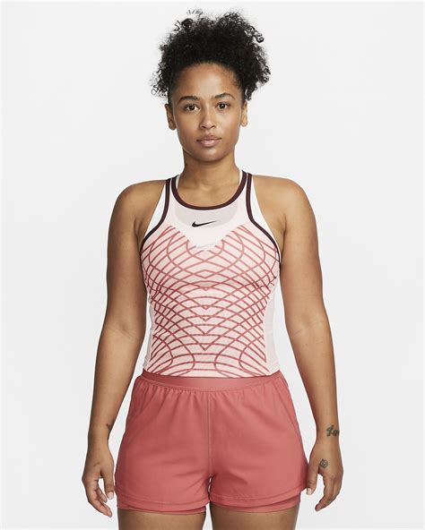 tennis tank top nike weiß pink asymmetrisch|Nike Damen New York Slam Tank .